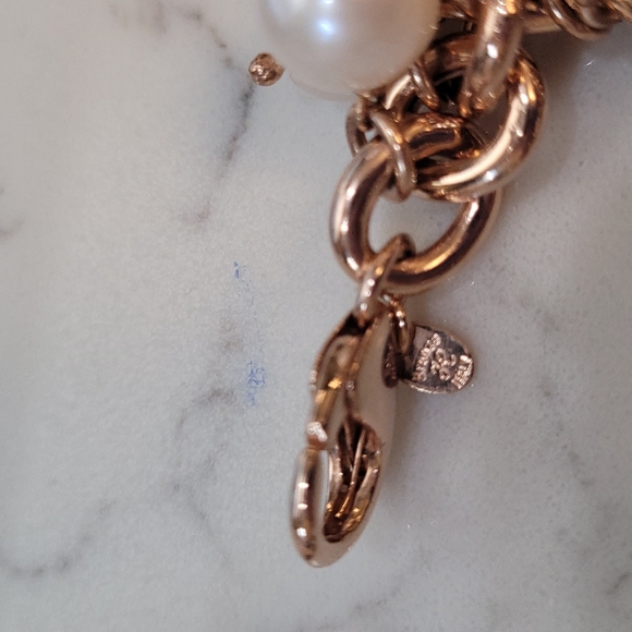 Honora Italian Bronze Pearl Bracelet 8 inches - Picture 2 of 6